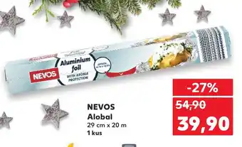 Kaufland NEVOS Alobal nabídka