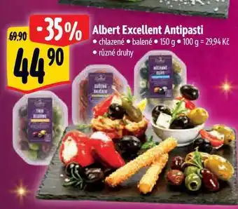 Albert Albert excellent antipasti 150 g nabídka