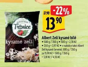 Albert Albert zelí kysané červené, 500 g nabídka