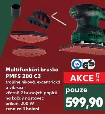 Kaufland Multifunkční bruska PMFS 200 C3 nabídka