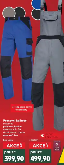 Kaufland Pracovní kalhoty nabídka