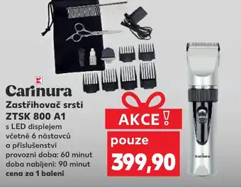 Kaufland Carinura Zastřihovač srsti ZTSK 800 A1 nabídka
