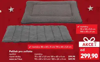 Kaufland Pelíšek pro zvířata nabídka