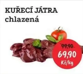 RABBIT řeznictví KUŘECÍ JÁTRA nabídka