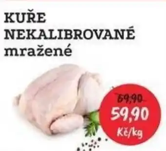 RABBIT řeznictví KUŘE NEKALIBROVANÉ mražené nabídka