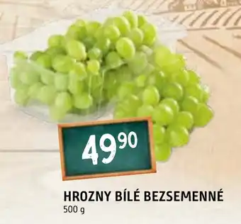 Terno HROZNY BÍLÉ BEZSEMENNÉ nabídka