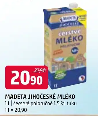 Terno MADETA JIHOČESKÉ MLÉKO nabídka