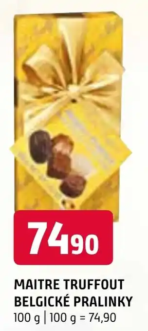 Terno MAITRE TRUFFOUT BELGICKÉ PRALINKY nabídka
