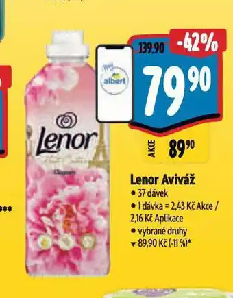 Albert Lenor aviváž nabídka