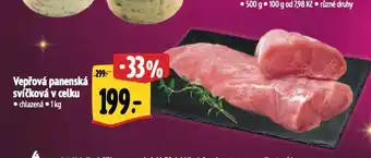 Albert Vepřová panenská svíčková nabídka