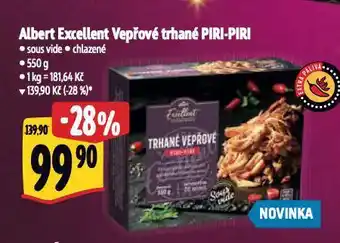 Albert Vepřové trhané piri-piri nabídka