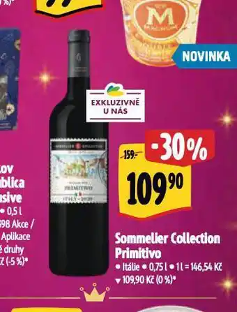 Albert Sommelier collection primitivo nabídka
