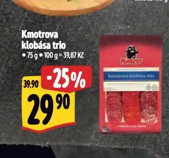 Albert Kmotrova klobása trio nabídka