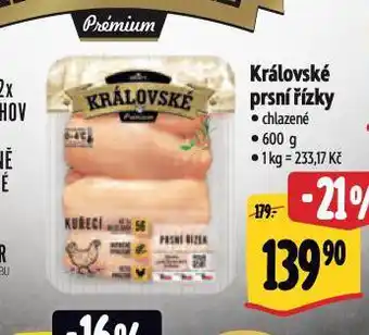 Albert Královské prsní řízky nabídka