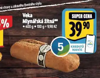 Albert Veka mlynářská žitná nabídka