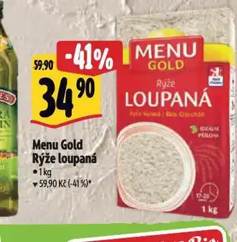 Albert Menu gold rýže nabídka