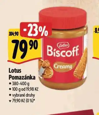 Albert Lotus pomazánka nabídka
