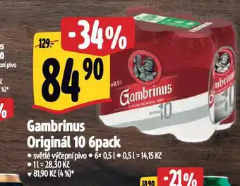 Albert Pivo gambrinus nabídka