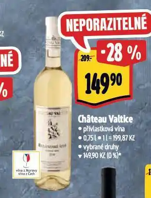 Albert Chateau valtice nabídka