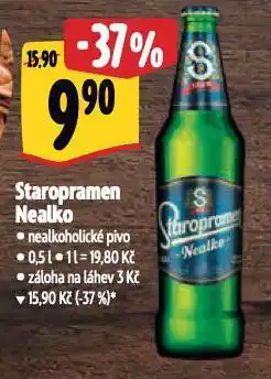 Albert Pivo staropramen nealko nabídka