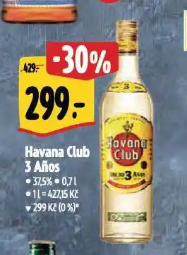 Albert Havana club 3 aňos nabídka