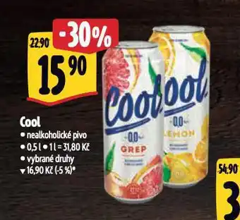 Albert Cool nealkoholické pivo nabídka