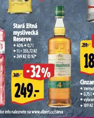 Albert Stará žitná myslivecká nabídka