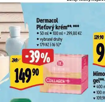 Albert Dermacol pleťový krém nabídka
