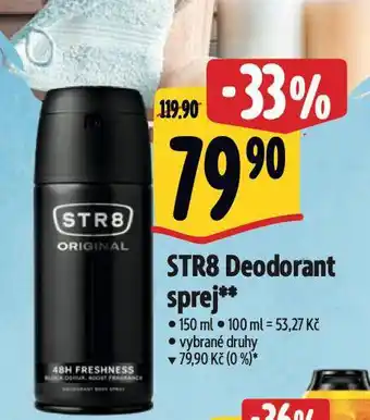 Albert Str8 deodorant nabídka