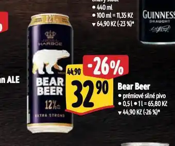 Albert Pivo bear beer nabídka