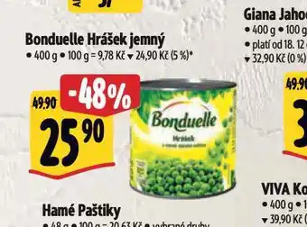 Albert Bonduelle hrášek jemný nabídka
