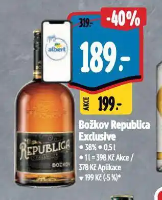 Albert Božkov republica exclusive nabídka
