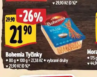Albert Bohemia tyčinky nabídka