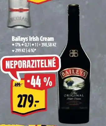 Albert Baileys irish cream nabídka