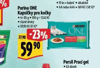Albert Purina one kapsičky pro kočky nabídka