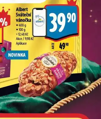 Albert Albert sváteční vánočka nabídka