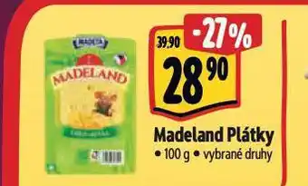 Albert Madeland plátky nabídka