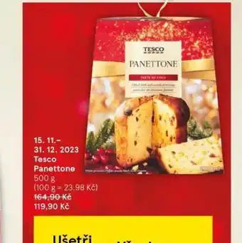 Tesco panettone