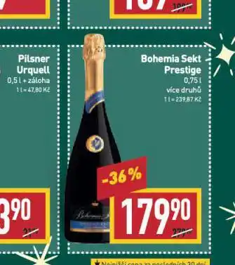 Billa Bohemia sekt prestige nabídka