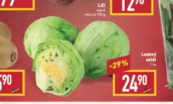 Billa Ledový salát nabídka