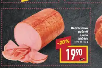 Billa Debrecínská pečeně nabídka