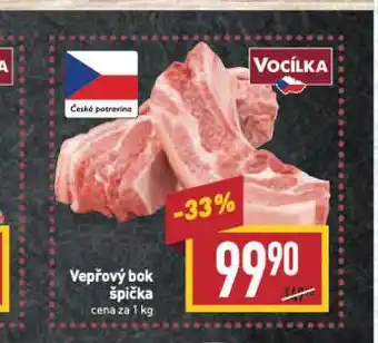 Billa Vepřový bok špička nabídka