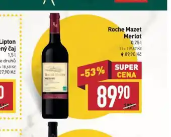 Billa Roche mazet merlot nabídka