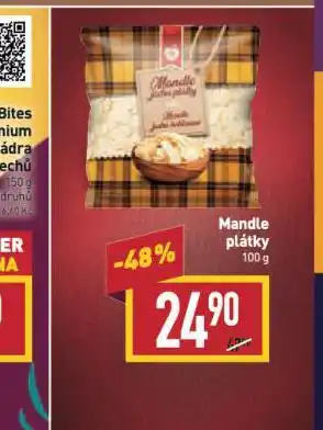 Billa Mandle plátky nabídka