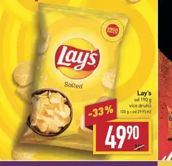 Billa Lay´s nabídka