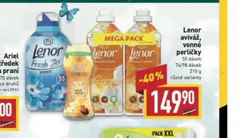 Billa Lenor vonné perličky nabídka