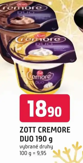 Trefa ZOTT CREMORE DUO 190 g nabídka