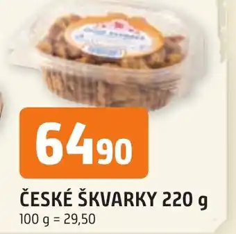 Trefa ČESKÉ ŠKVARKY 220 g nabídka