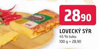 Trefa LOVECKÝ SÝR nabídka