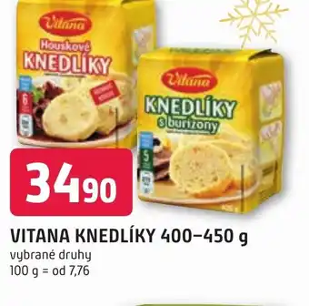 Trefa VITANA KNEDLÍKY 400-450 g nabídka